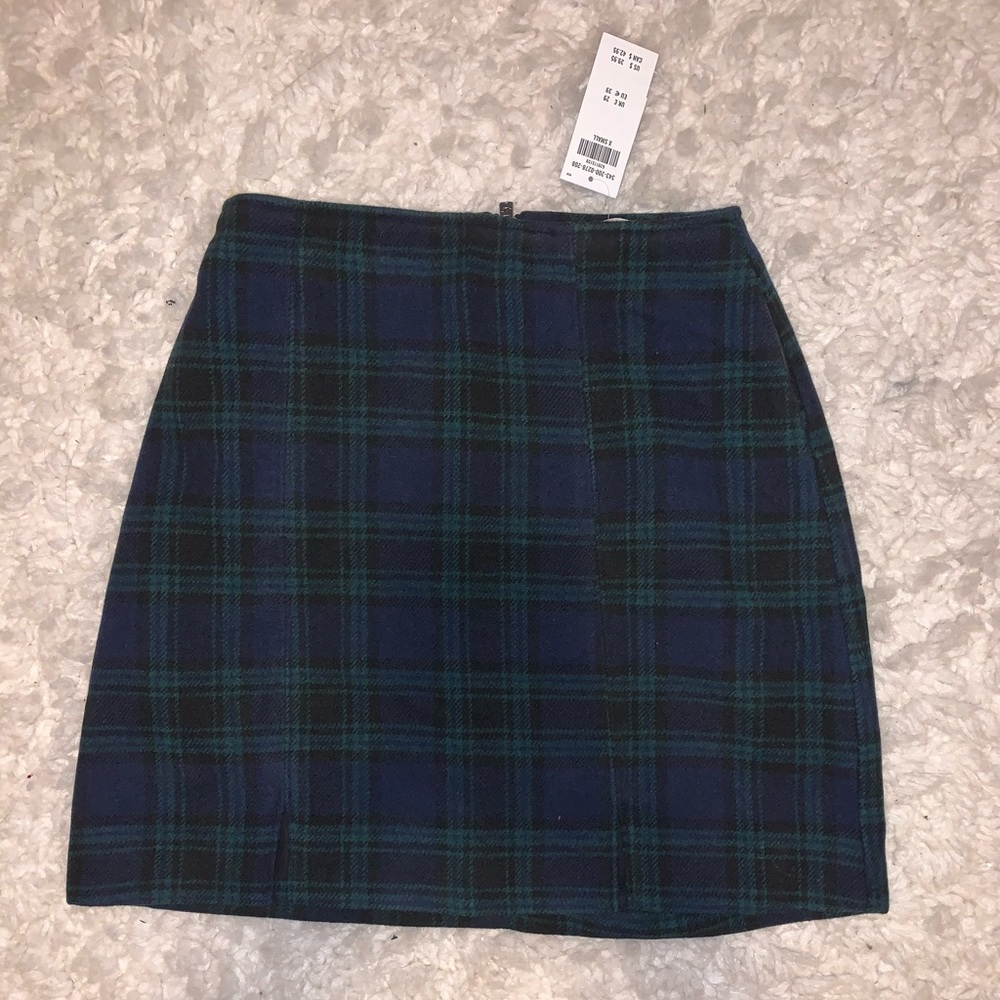 Hollister XS Plaid Skirt